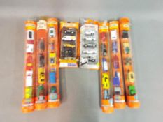 Matchbox - Eight tubes / boxes of Matchbox 5 car sets.