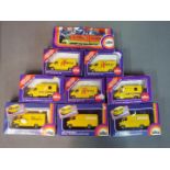 siku - Nine boxed diecast model vehicles with predominately Post / Delivery orientated theme.