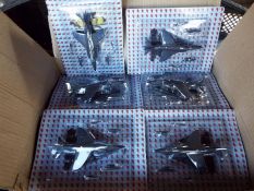 Sea Harrier model aircraft - 12 models,