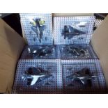 Sea Harrier model aircraft - 12 models,