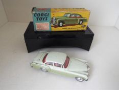 Corgi - a diecast model Bentley Continental Sports Saloon with spare wheel in trunk # 224 ex in