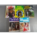 Worzel Gummidge and Dr Who - five annuals comprising Worzel Gummidge Annual 1979,