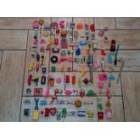 Vintage rubbers/ eraser - a collection of 115 vintage rubbers/eraser with various designs and