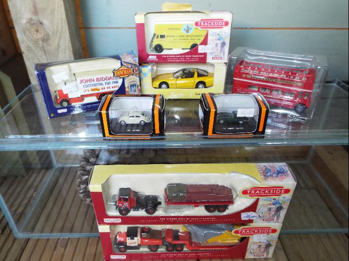 Three Trackside Days Gone diecast models, AEC Mammoth with flatbed trailer vand brick load, - Image 2 of 2