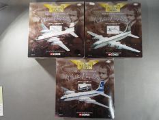 Corgi - Three limited edition 1:144 scale diecast model aeroplanes from the Corgi Aviation Archive