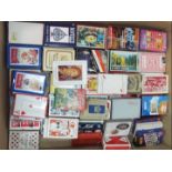 A large collection of approximately 200 vintage and retro packs of playing cards and games.