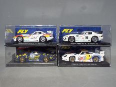 FLY - Four boxed slot cars by FLY.