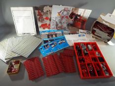 Fisher Technik - A large quantity of Fischer Technik related parts, components and ephemera.