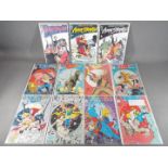 Comics - a full set of eight issues for the year 1990 (Feb - Aug) of DC Time Masters comics by