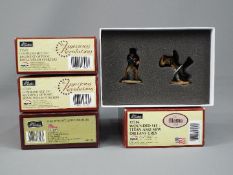 Britains - Four boxes of Britains figures from the 'American Revolution and The Alamo' Ranges.