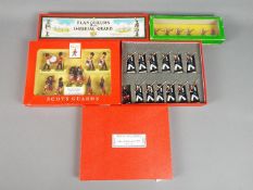 Hamleys Metal Models and others - four packs of model soldiers to include Hamleys Scots Guard