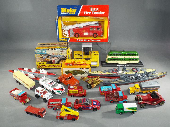 Dinky, Airfix; Scalextric,