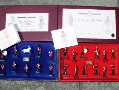 Britains - two limited edition boxed sets comprising Blues and Royals # 5293 and Royal Welch