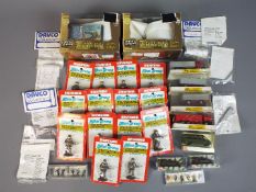 Bachmann, Preiser, Davco, Forces of Valor - A mixed lot of toy soldiers, diecast,