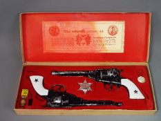 BCM - A boxed BCM Co Derby 'Apache Calibre .44' pair of Remington Cap Guns.