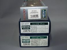 Oryon Collection History Club - Three boxes of hand painted metal soldiers 1:32 scale by Oryon of
