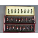 Britains and Harry Middleton Toy Soldiers - two sets of Britains toy soldiers both #00127 The