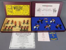 Britains Limited Edition - two Britains Limited Edition sets comprising #5186 Welsh Guards No.