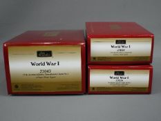 Britains - Three boxed sets of figures from the Britains World War 1 Range.