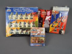 Blue-Box Diecast Soldiers - a Blue-Box Classic Collectables Set The Battle of Waterloo,