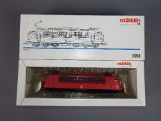 Marklin - A boxed Marklin Digital HO scale #3358 3-Rail German Federal Railroad (DB) Type BR 103 in