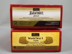 Britains - two boxed sets of Britains figures comprising #17703 World War l Opening Moves 1914 and