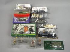 Britains, Amer, Corgi, Del Prado - A mixed collection of toy soldiers and diecast model vehicles.