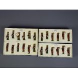 Ducal - Three boxed sets of Ducal Traditional Military Figures depicting The Royal Scots Pipes &