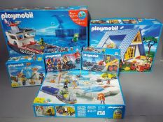 Playmobil - A collection of six boxed sets of Playmobil. Lot includes set no.