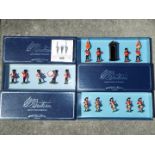 Britains Ceremonial Collection - three boxed sets 'Scots Guards Colour Party & Sentry Box' # 00091,