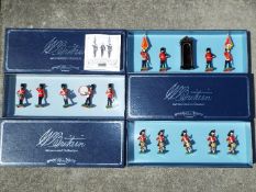 Britains Ceremonial Collection - three boxed sets 'Scots Guards Colour Party & Sentry Box' # 00091,