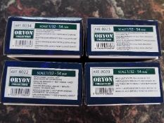 Oryon Collection History Club - four boxes of hand painted metal soldiers,