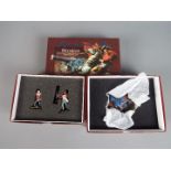 Britains - three sets of Britains figures comprising Napoleonic Wars Waterloo British Coldstream