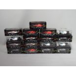 Onyx - 17 boxed 1:43 scale model F1 and Indy racing cars by Onyx.