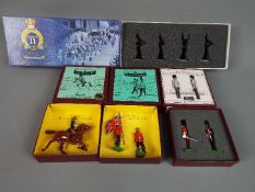Britains Toy Soldiers - a Britains Collectors Club Golden Jubilee Series Band of the 7th Hussars