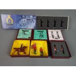 Britains Toy Soldiers - a Britains Collectors Club Golden Jubilee Series Band of the 7th Hussars