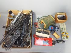 Hornby, Triang and Others - A large quantity of OO gauge railway track, including scenics,