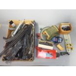 Hornby, Triang and Others - A large quantity of OO gauge railway track, including scenics,