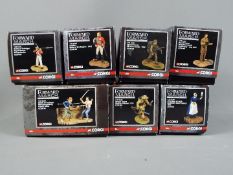 Corgi Forward March - Seven boxed figures from various ranges from the Corgi Forward March series.
