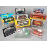 Minichamps, Corgi, Corgi Omnibus, Corgi KMB and Others - A collection of 10 boxed diecast vehicles.