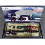 Corgi - A boxed Limited Edition 1:50 scale CC15501 Volvo F12 5 Axle King Trailer and load -