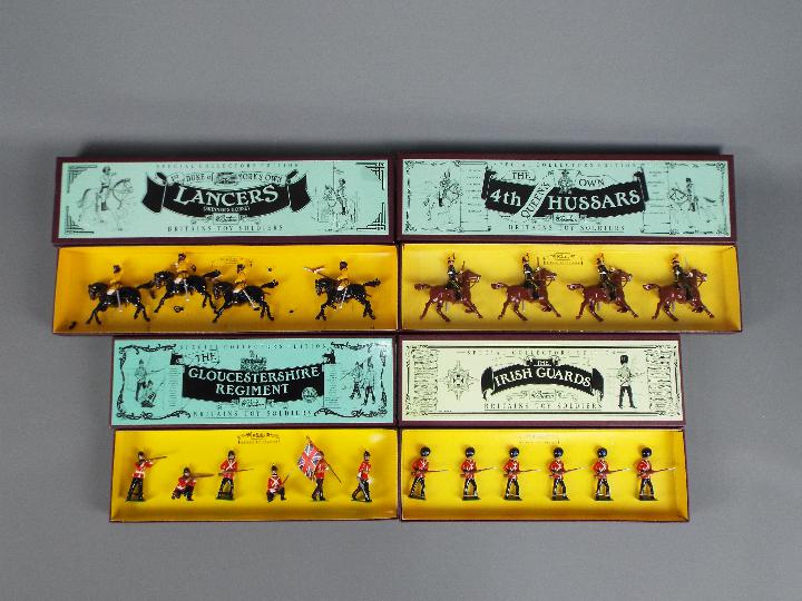 Britains - Four boxed sets of soldiers from the Britains 'Special Collectors Edition' series.