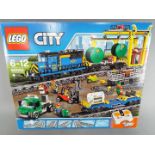 Lego - A boxed Lego City #60052 Cargo Train Set.