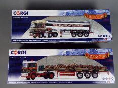 Corgi - A pair of boxed Limited Edition 1:50 scale trucks from the Corgi 'Hauliers of Renown' range.