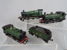 Bachmann - Three unboxed OO gauge steam locomotives by Bachmann.