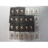 De Agostini - Approximately 20 metal soldiers by De Agostini in blister packs / foam packaging.