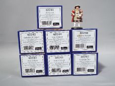 Britains - Seven boxed figures depicting 'Henry the VIII and his Six Wives' from the Britains