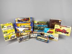 Corgi, EFE, Matchbox, Vanguards - 17 boxed diecast vehicles in various scales.