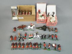 Britains - Approximately 30 unboxed Britains soldiers,