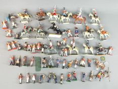 Britains and Others - A large quantity of unboxed and predominately unmarked metal and plastic